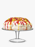 LSA International glass cake stand 31cm, UK version