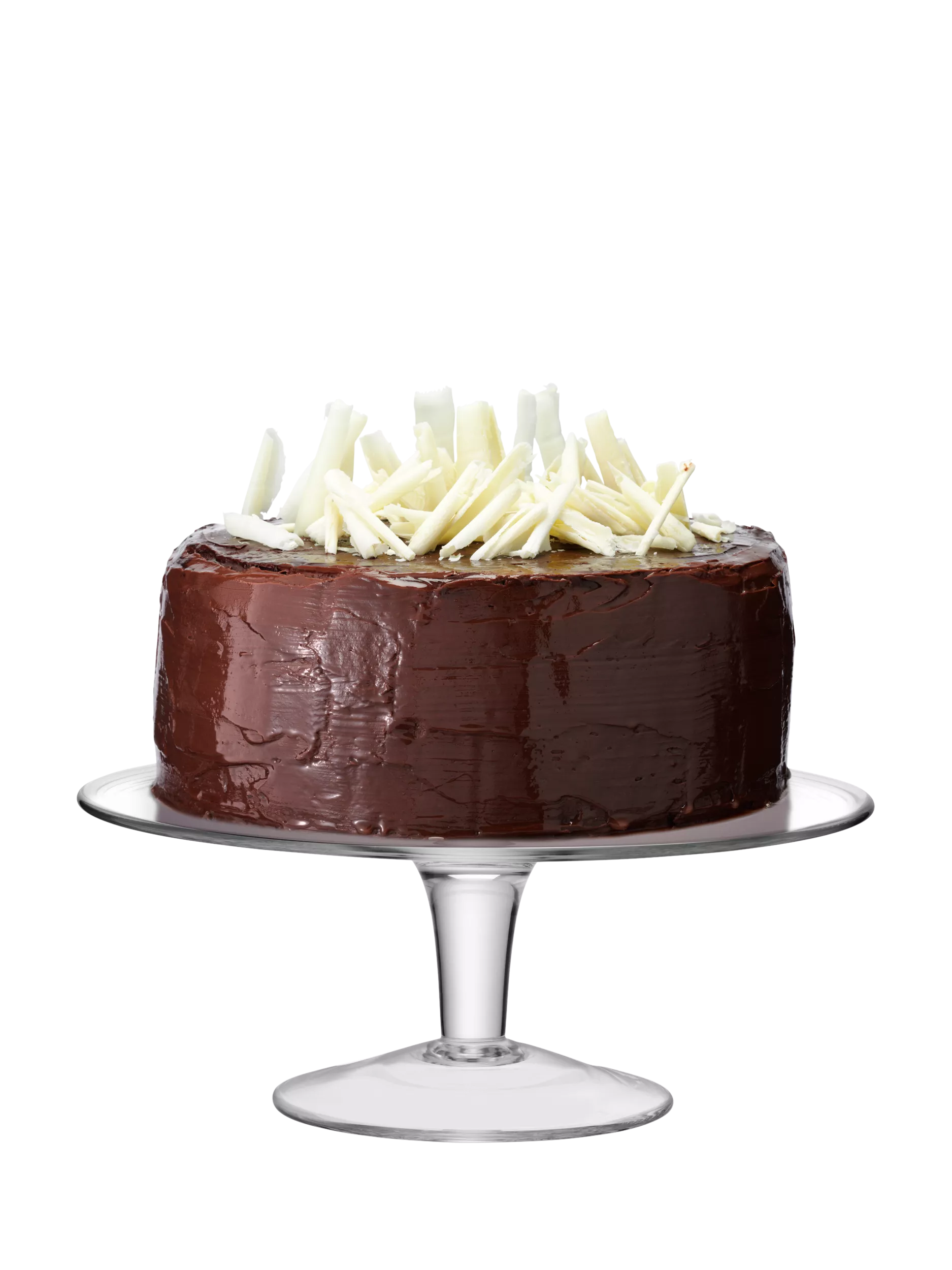LSA International glass cake stand 31cm, UK version