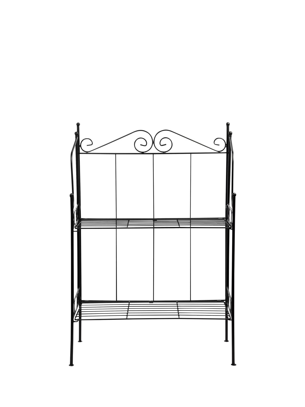 Fallen Fruits black folding plant stand 79.5cm (British brand)