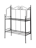 Fallen Fruits black folding plant stand 79.5cm (British brand)