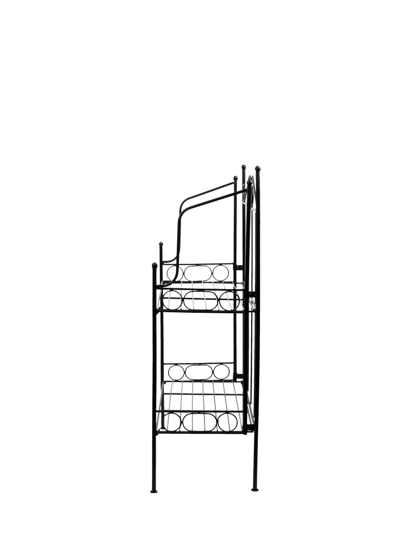 Fallen Fruits black folding plant stand 79.5cm (British brand)