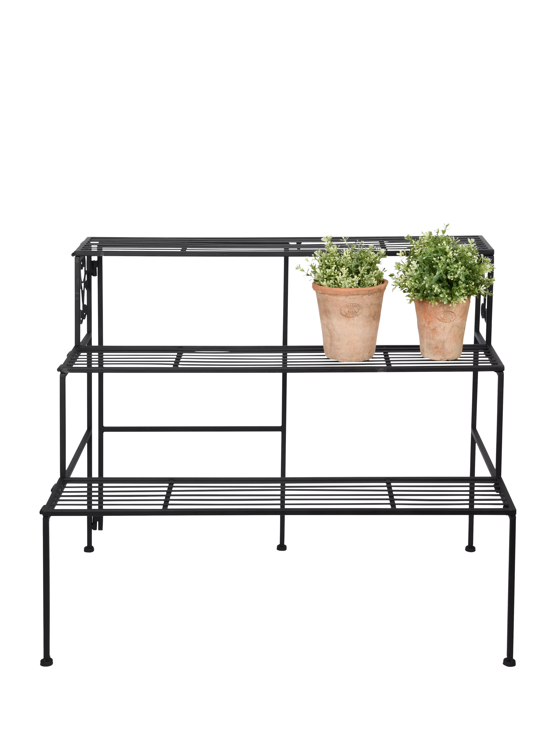 Fallen Fruits etagere plant stand black (British brand)
