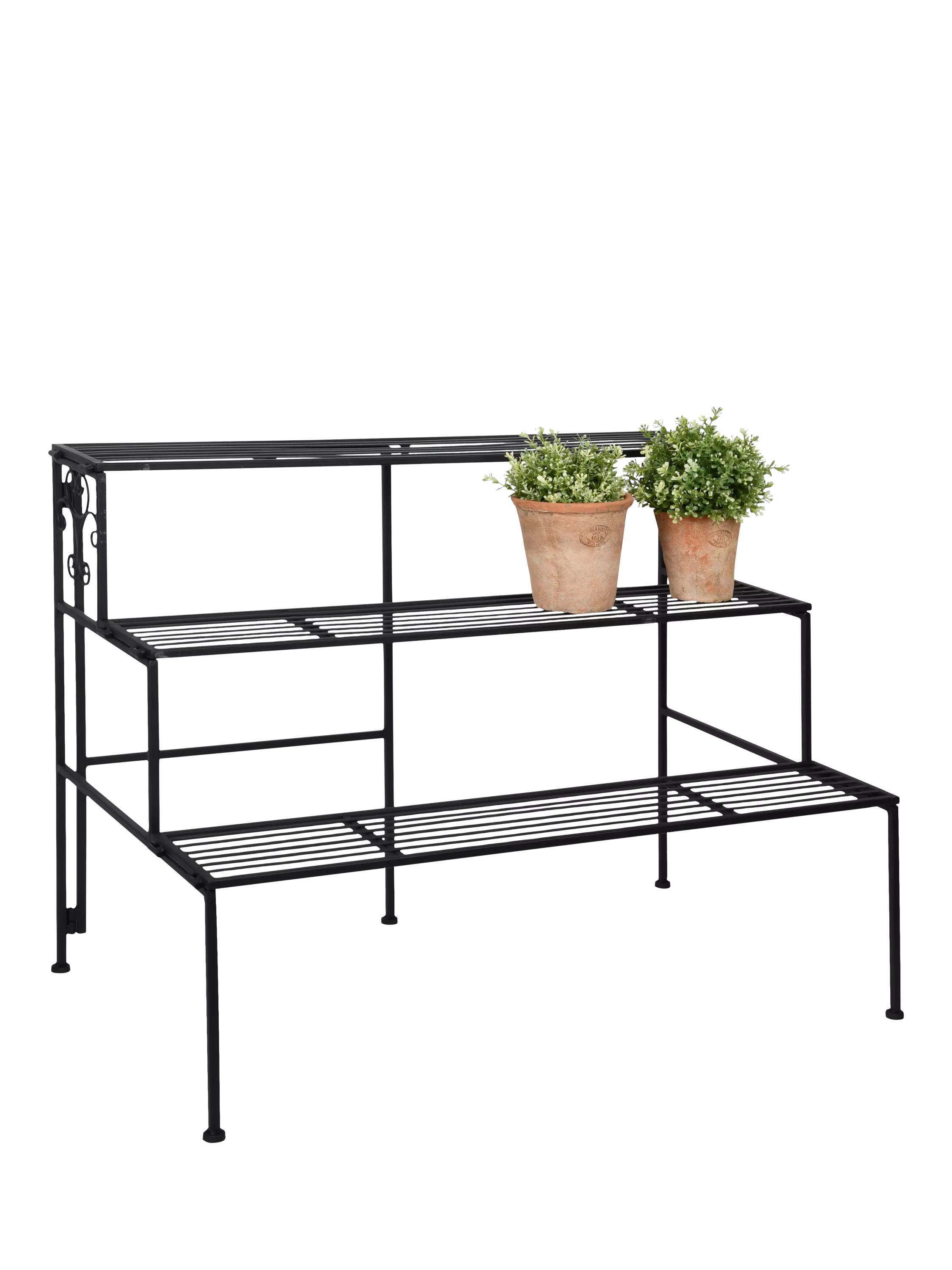 Fallen Fruits etagere plant stand black (British brand)