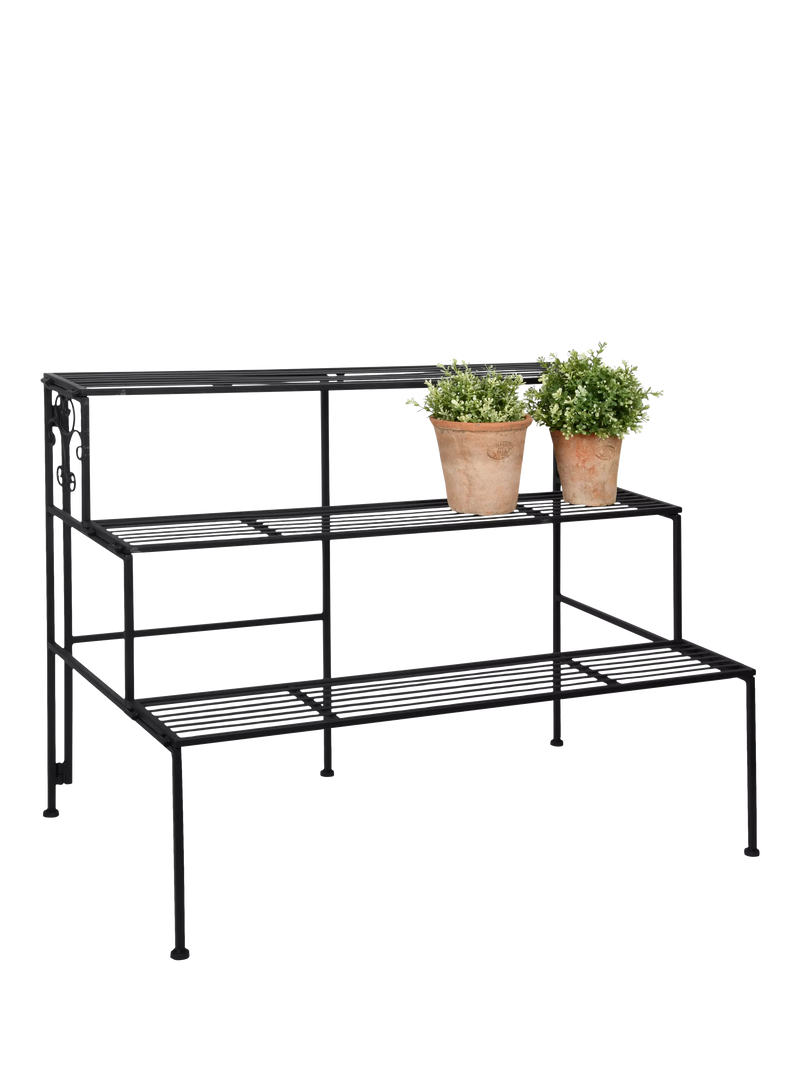 Fallen Fruits etagere plant stand black (British brand)