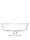LSA International glass compote bowl 31cm - British product