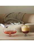 LSA International glass compote bowl 31cm - British product