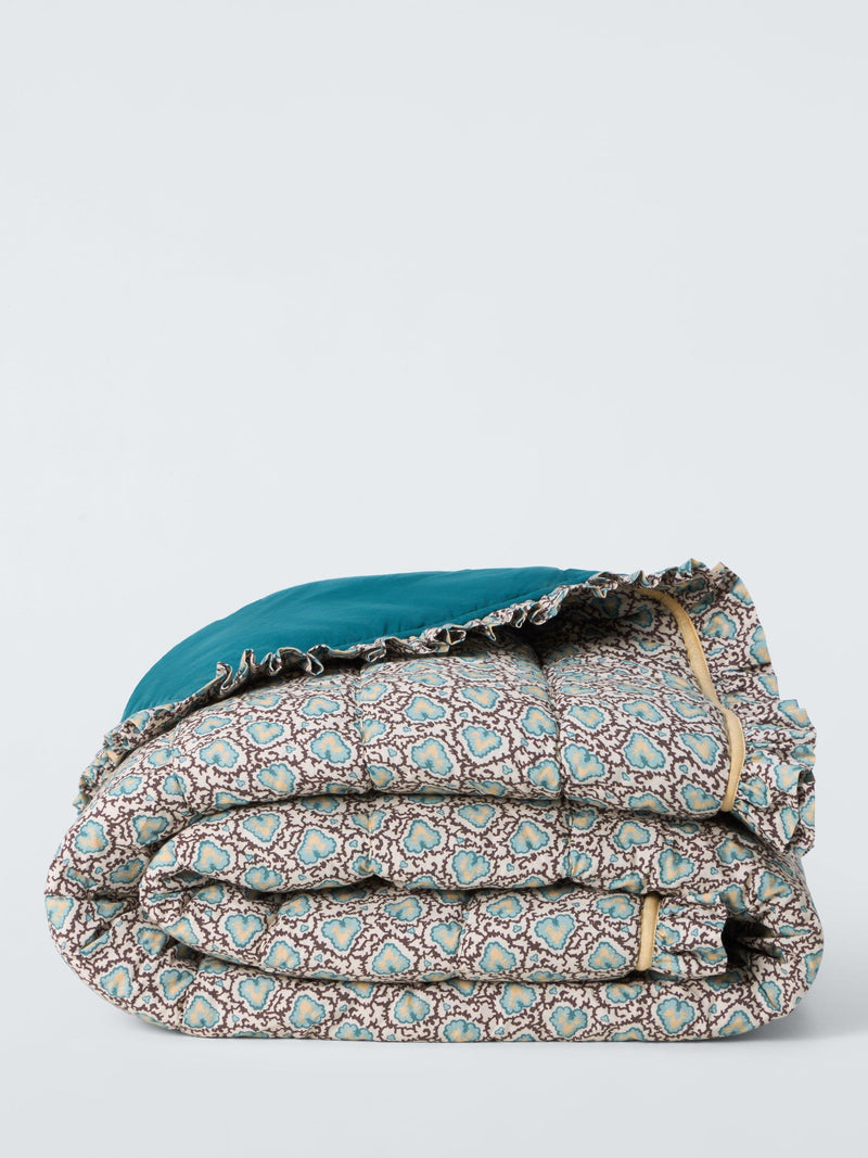John Lewis Sanderson Frisk blue bedspread, imported from the UK