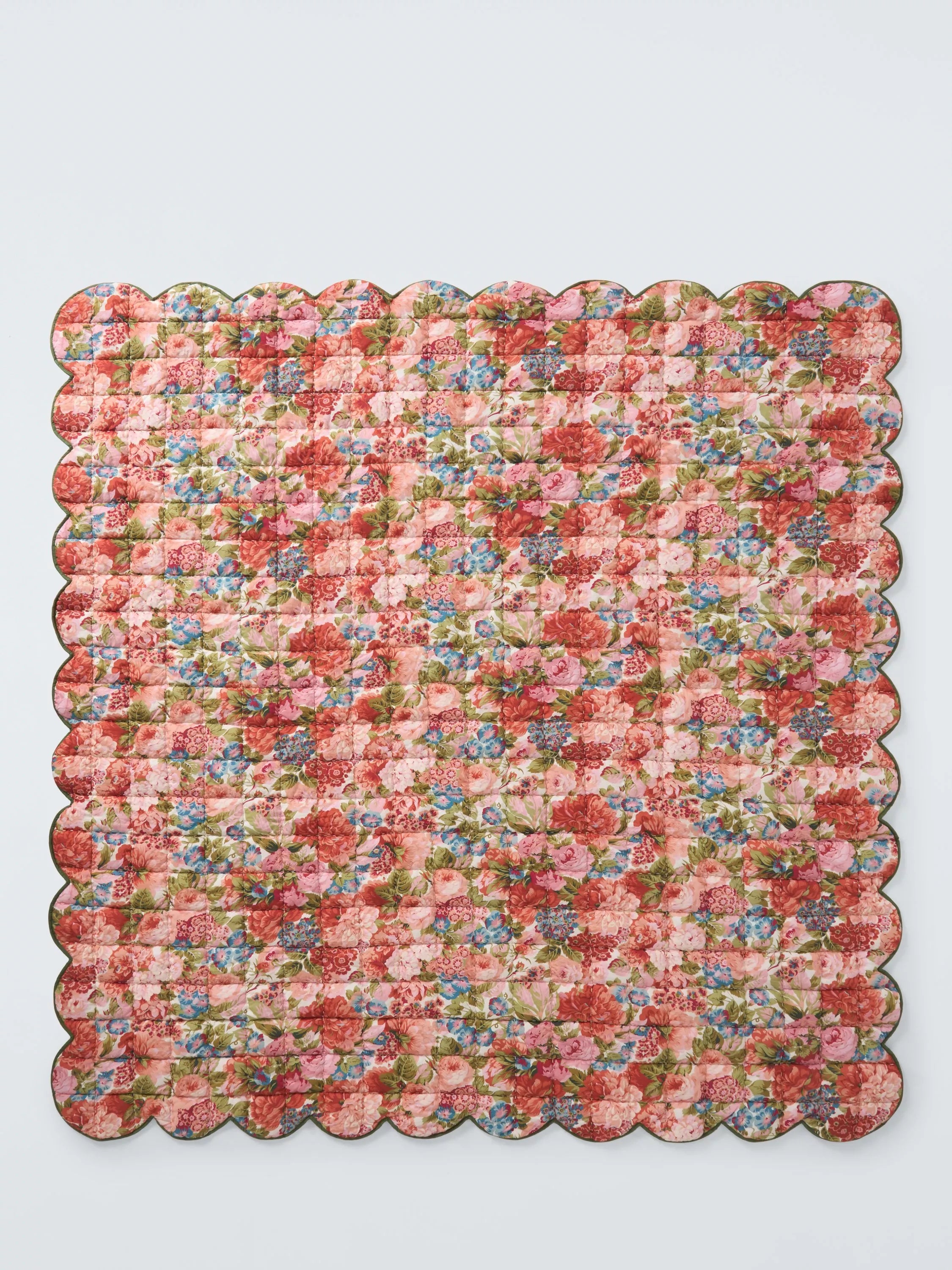 John Lewis x Sanderson Rose & Peony bedspread 220x200cm (British brand)
