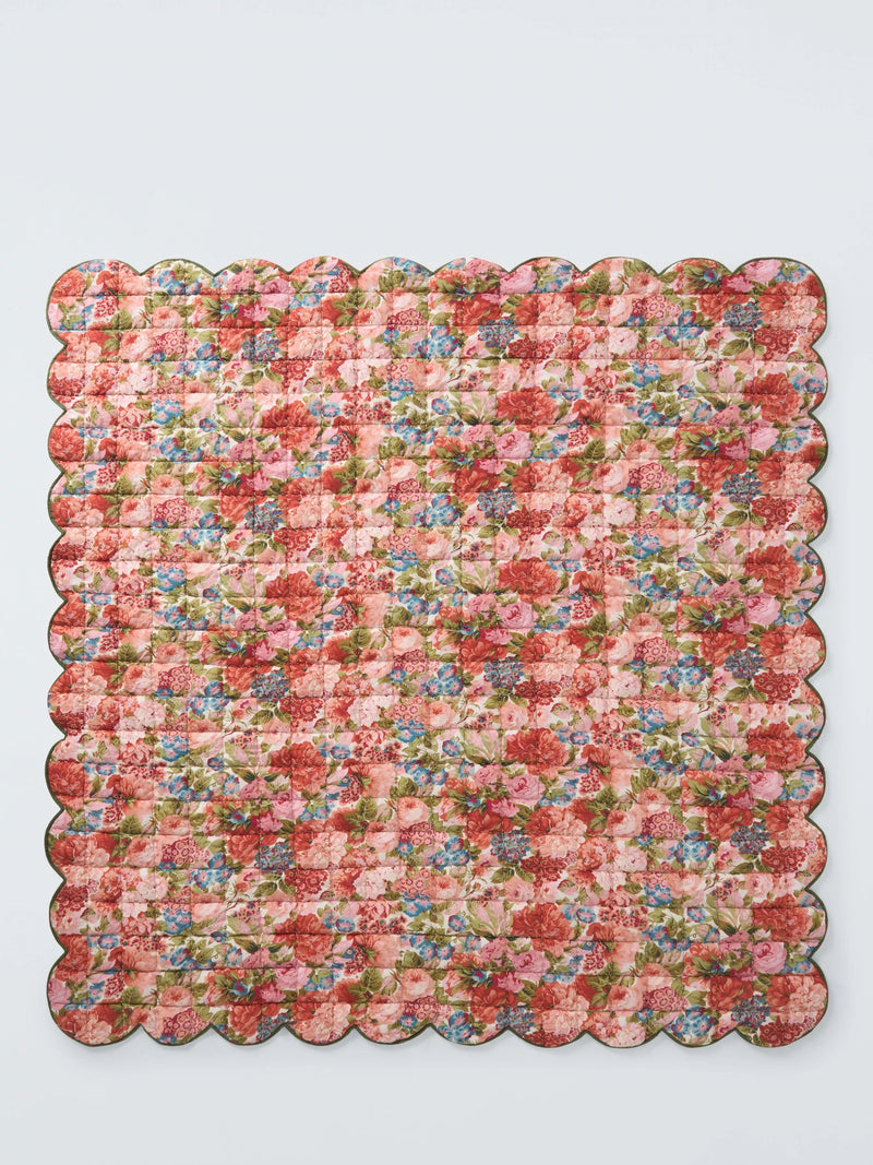 John Lewis x Sanderson Rose & Peony bedspread 220x200cm (British brand)