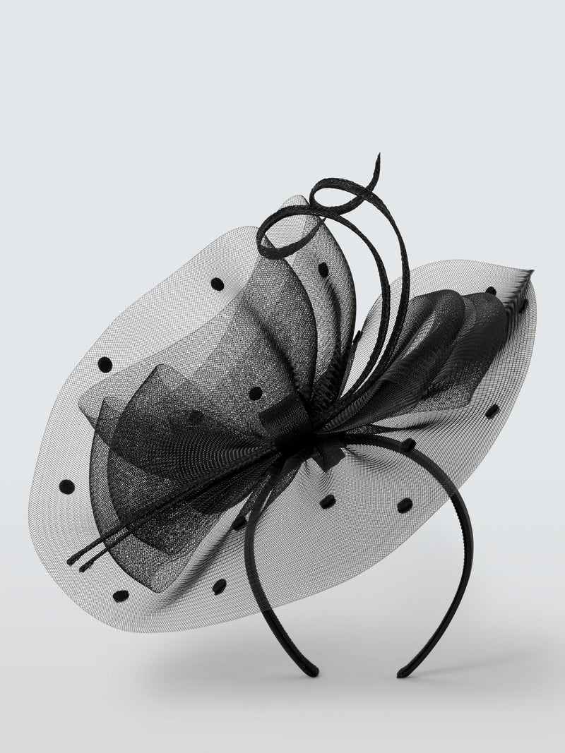 John Lewis Arabella Polka Dot fascinator, imported from the UK