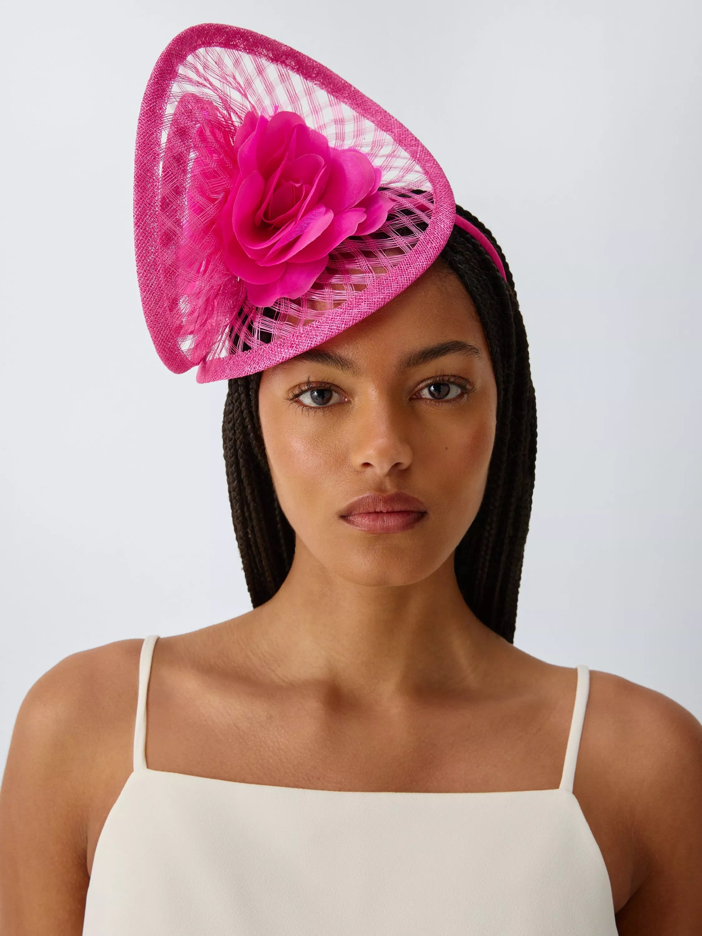 John Lewis Darcia Crosshatch Fascinator