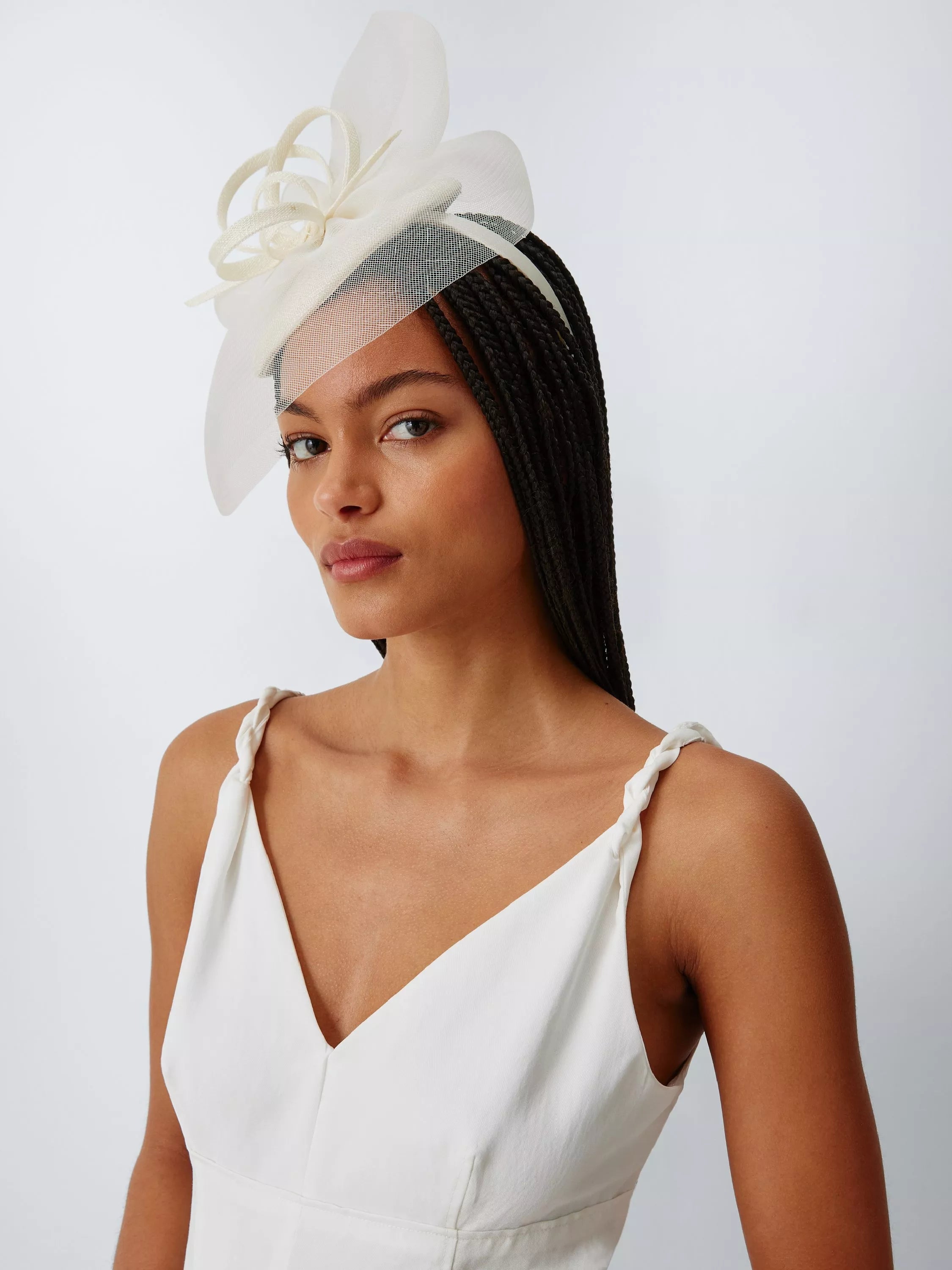 John Lewis Gabrielle Beret Fascinator, imported from the UK