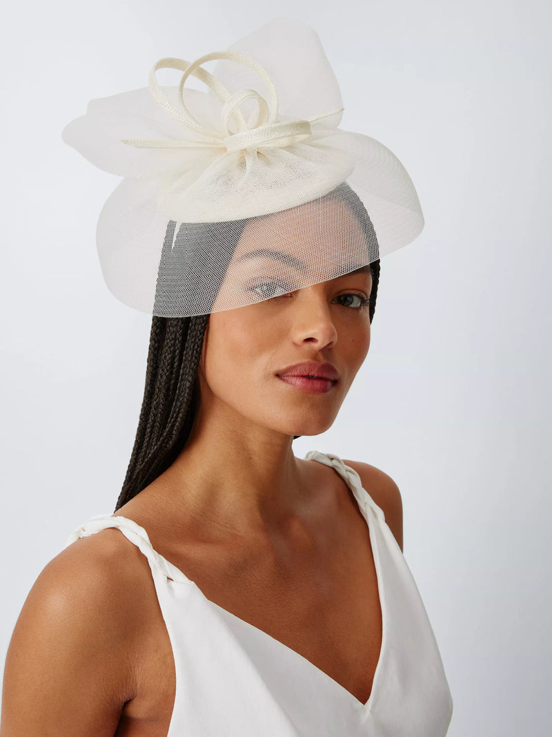 John Lewis Gabrielle Beret Fascinator, imported from the UK