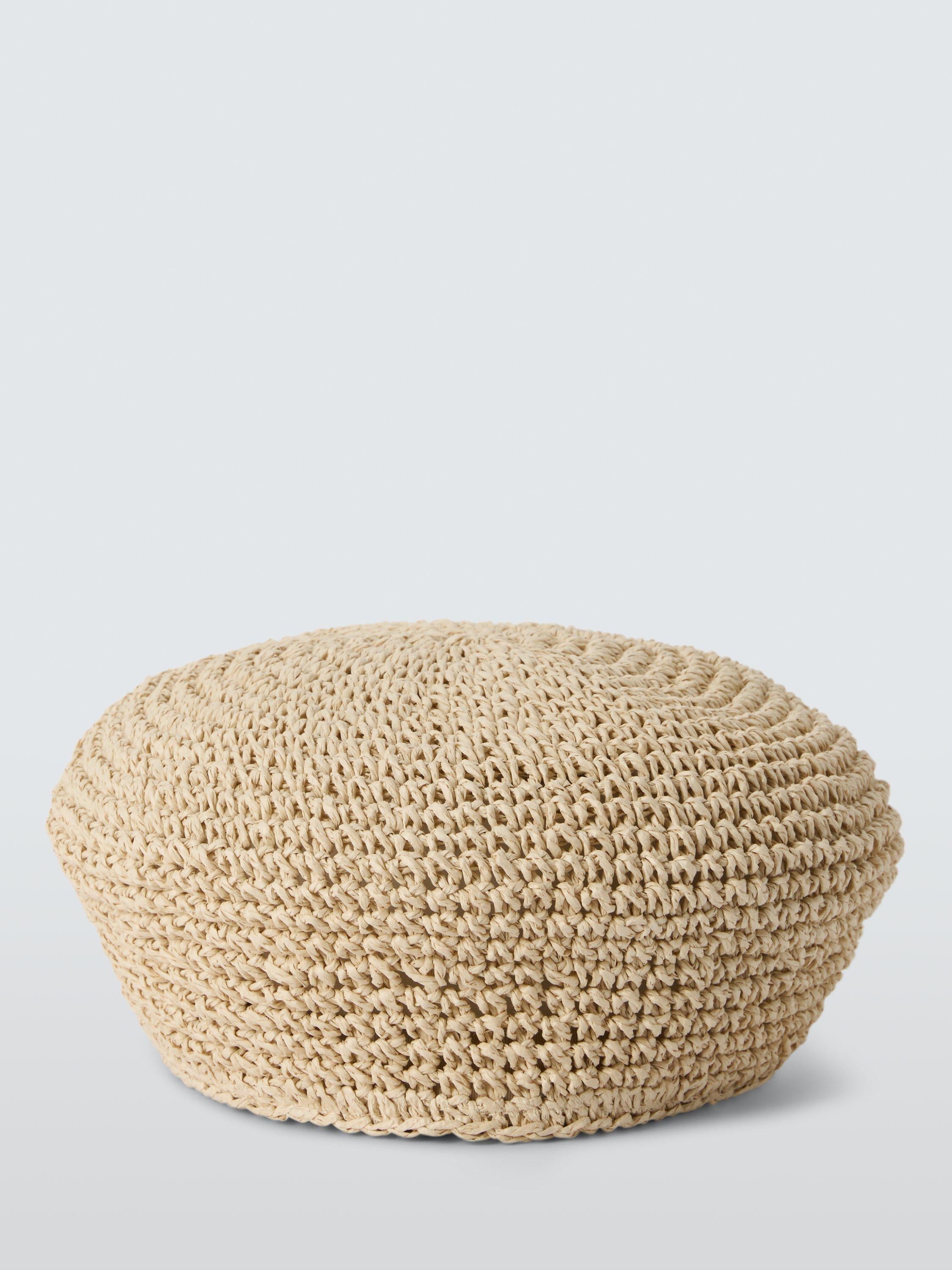 John Lewis textured beret natural (British brand)