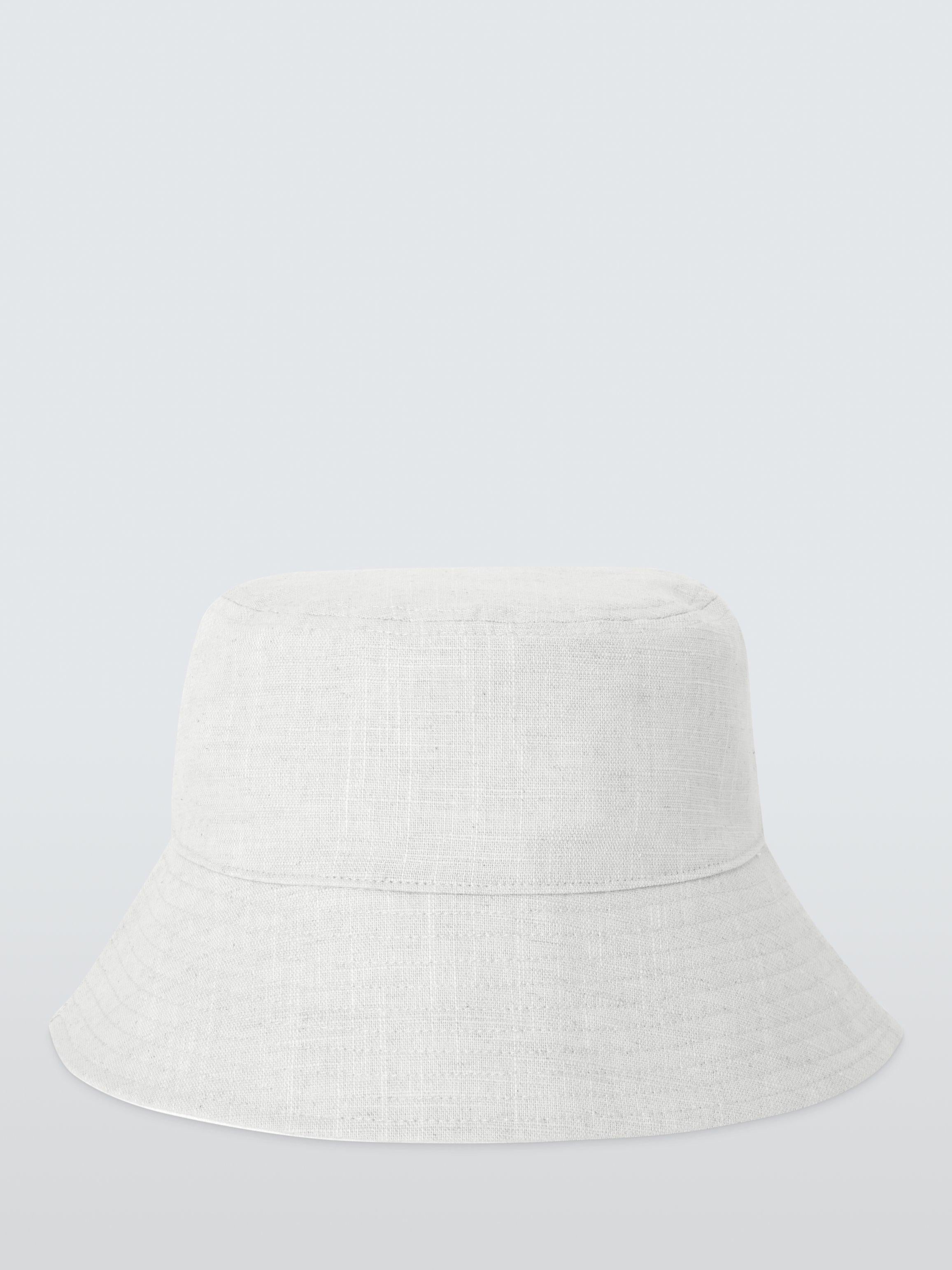 John Lewis natural reversible bucket hat, imported from the UK