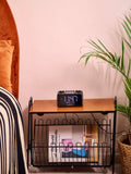 Roberts digital alarm clock radio black compact (British brand)