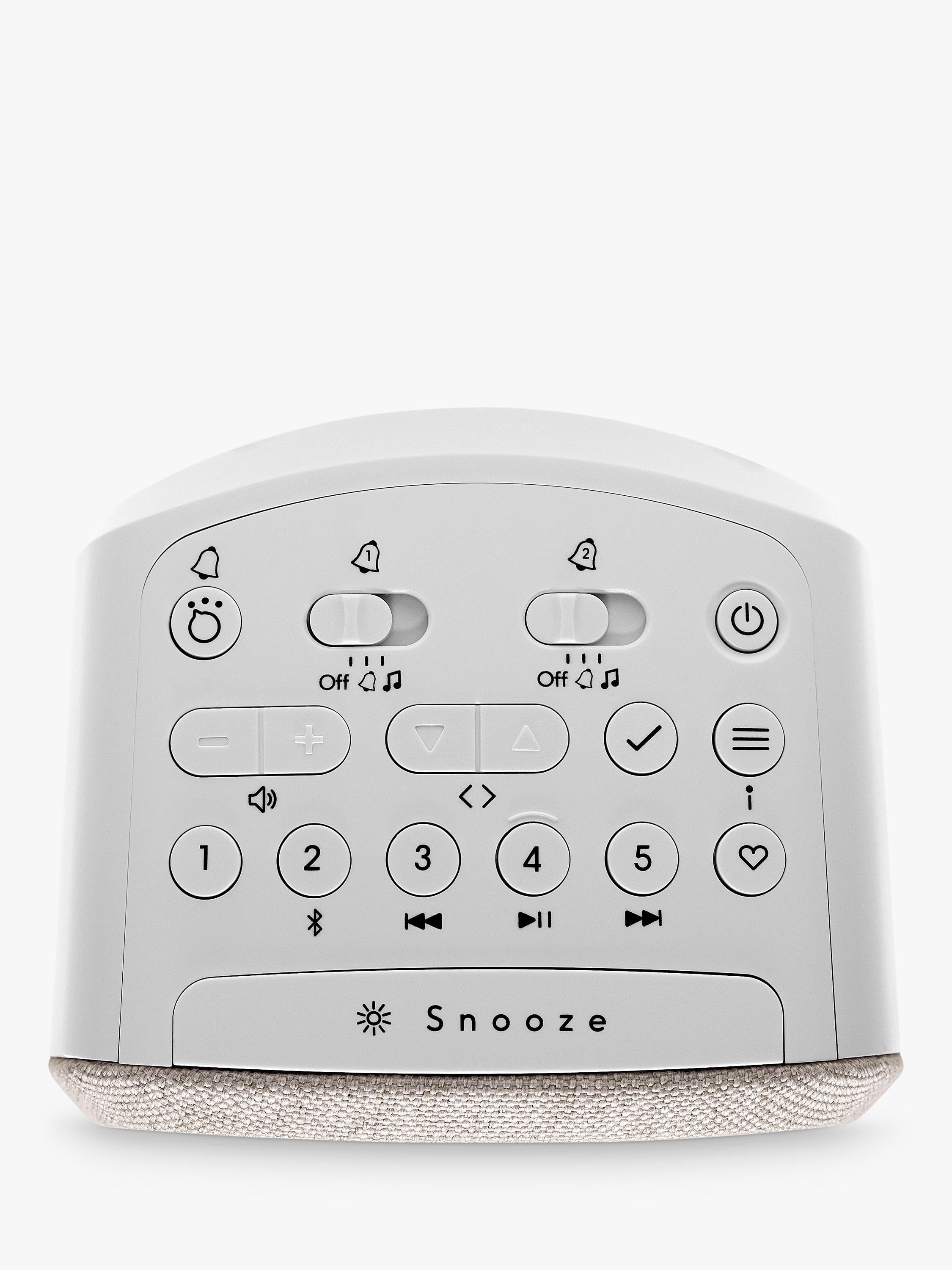 Roberts Ortus 5 digital alarm clock radio white (British brand)