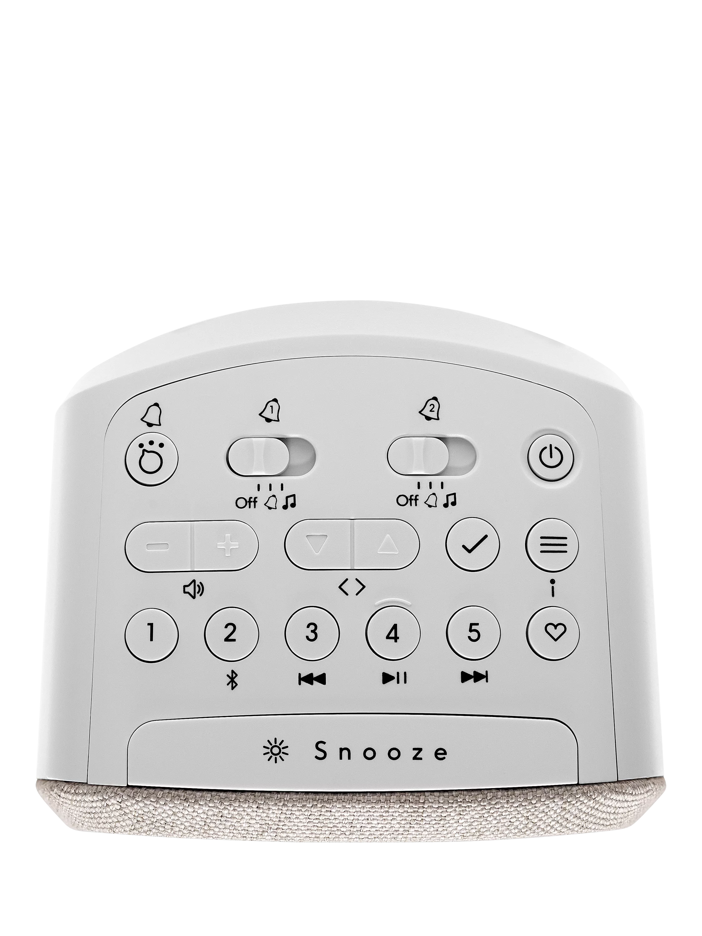 Roberts Ortus 5 digital alarm clock radio white (British brand)