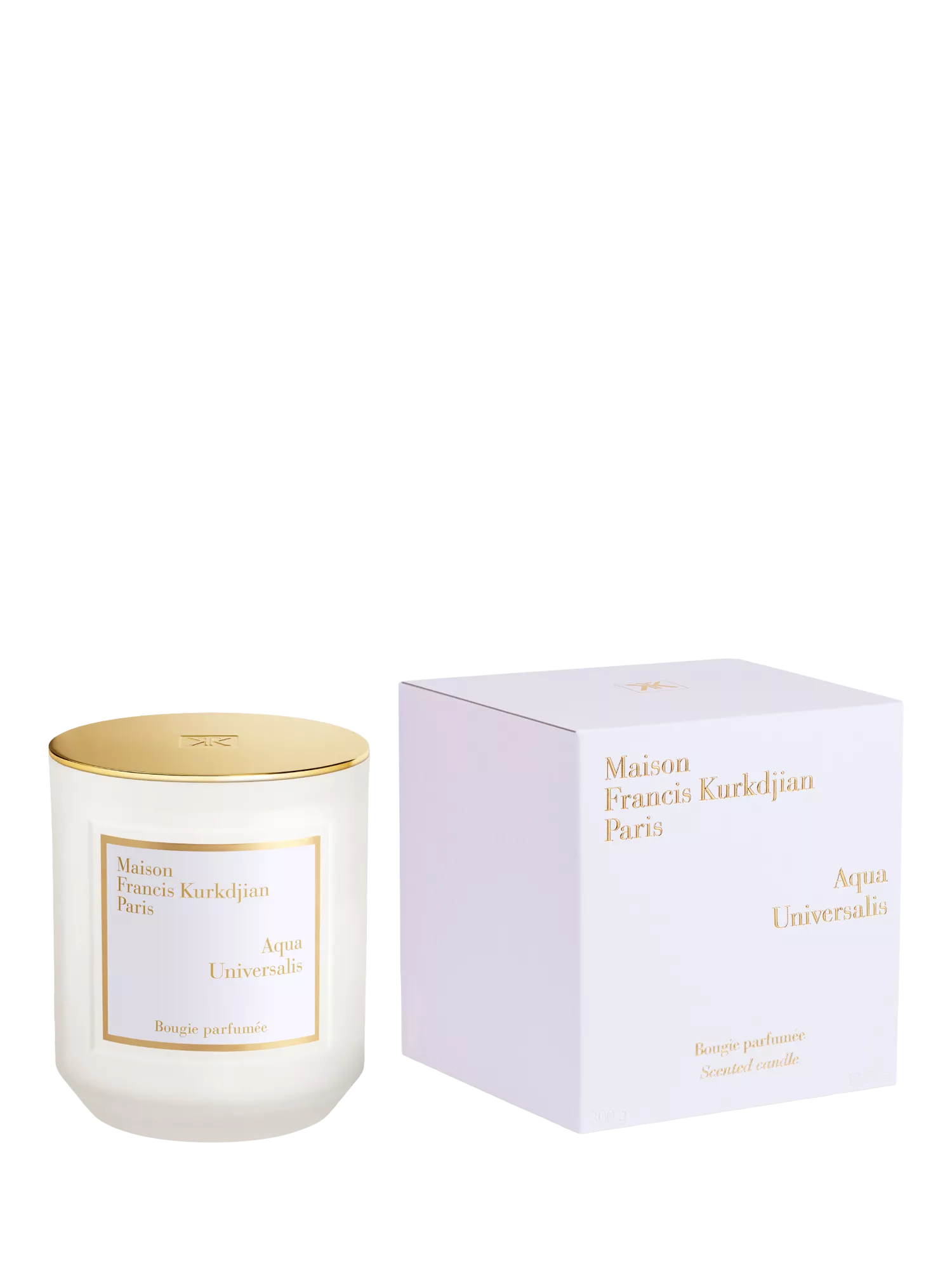 Maison Francis Kurkdjian Aqua Universalis scented candle 300g, imported from the UK