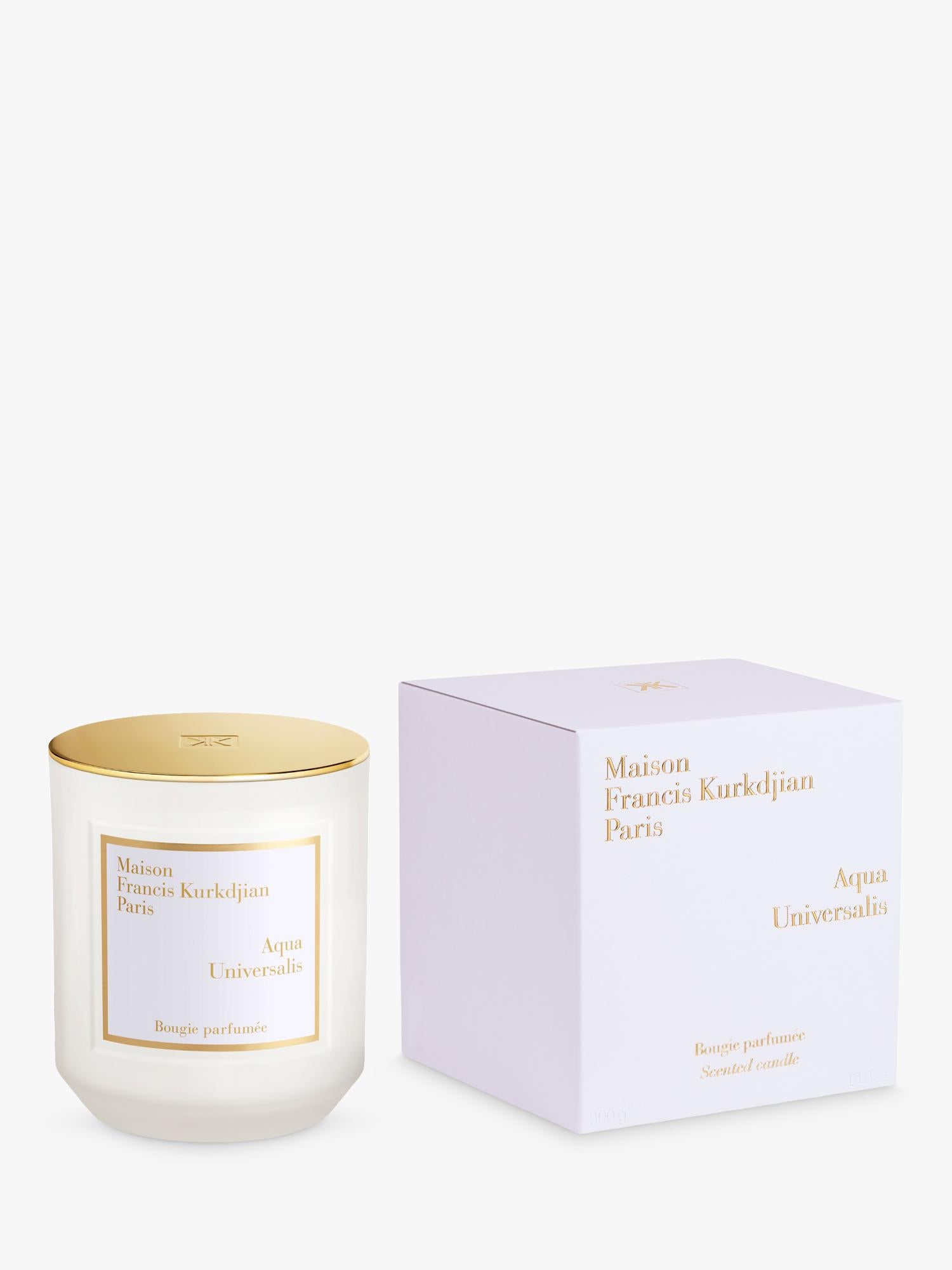 Maison Francis Kurkdjian Aqua Universalis scented candle 300g, imported from the UK