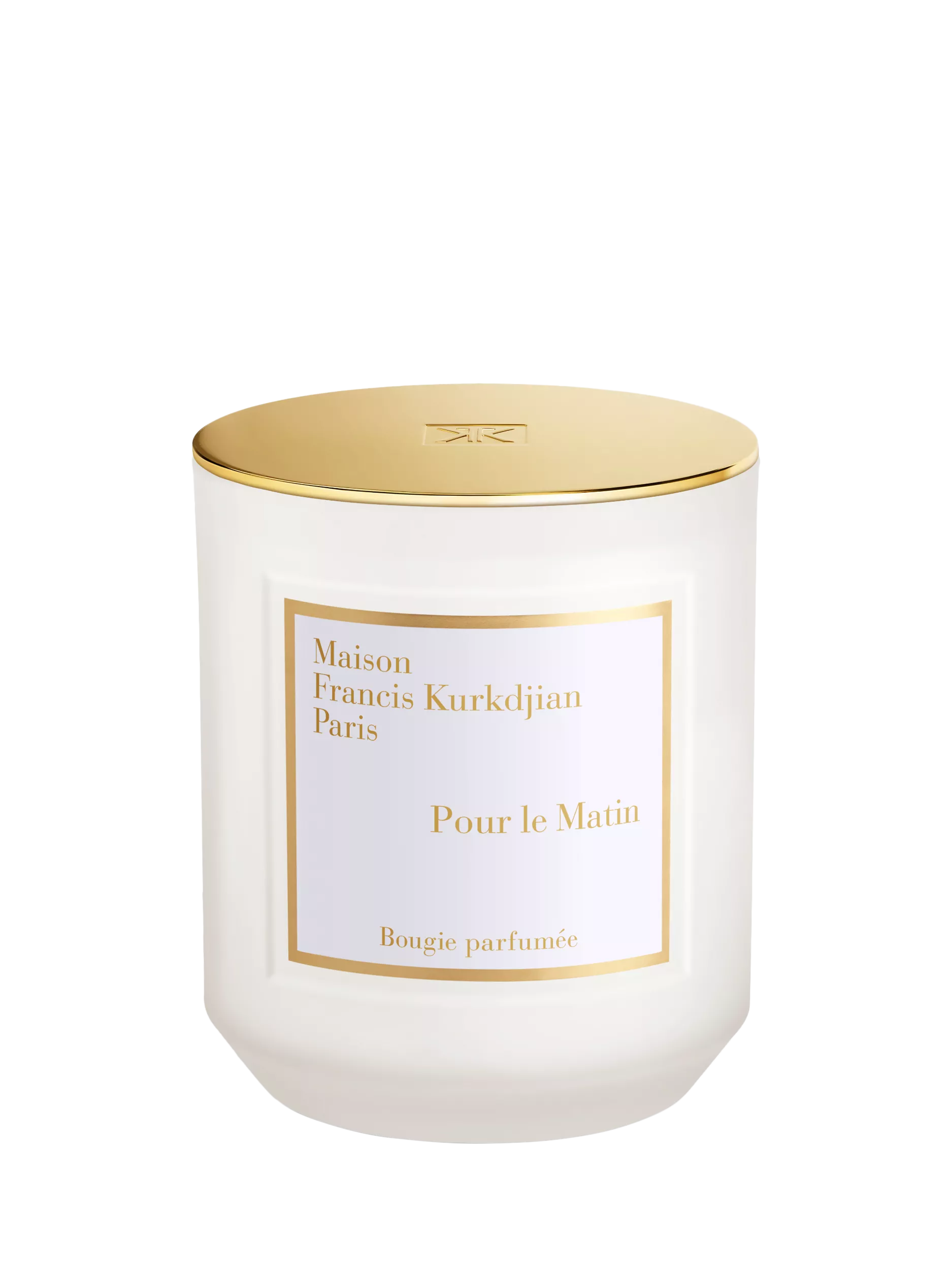 Maison Francis Kurkdjian Pour le Matin scented candle 300g, UK version