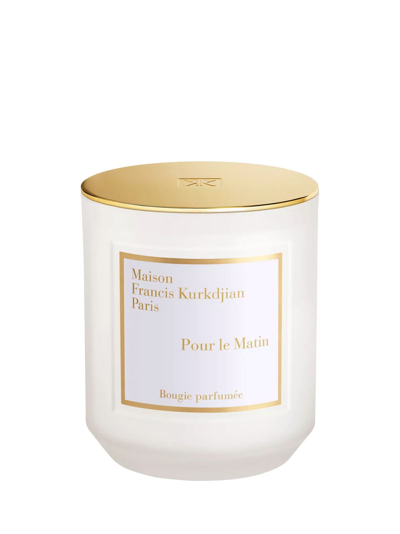 Maison Francis Kurkdjian Pour le Matin scented candle 300g, UK version