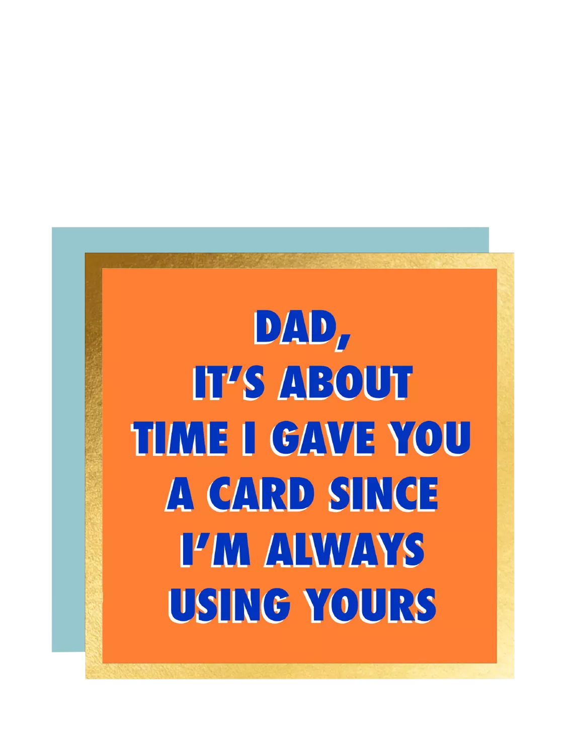 Eleanor Stuart Father's Day card blank inside, imported from the UK
