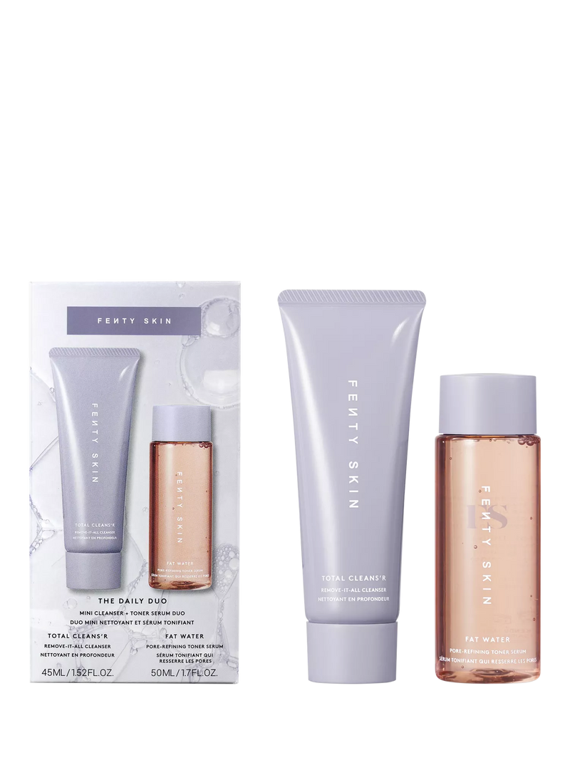 Fenty Skin Daily Duo skincare gift set mini, UK version