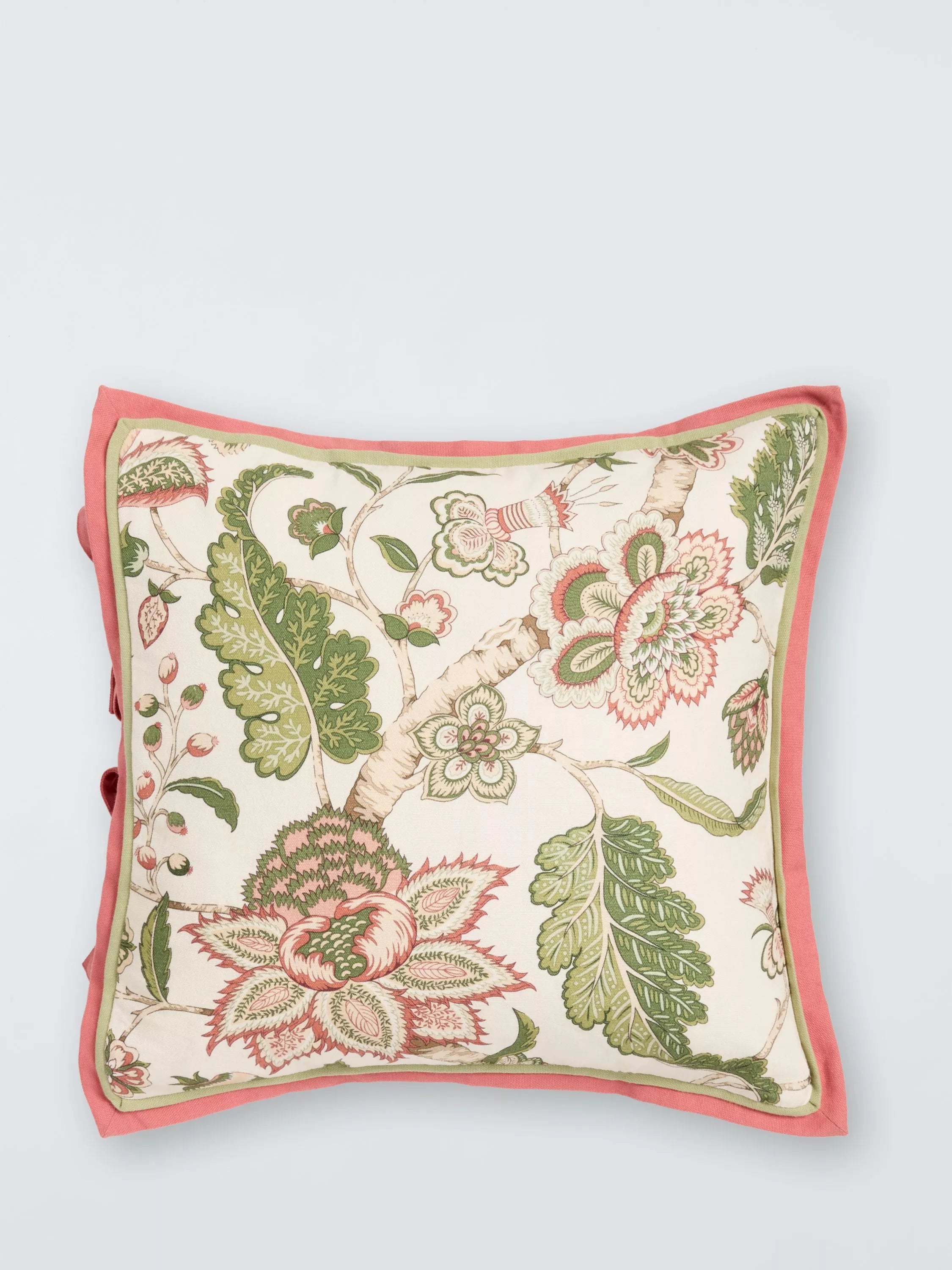John Lewis x Sanderson cushion white multi 43cm - British product