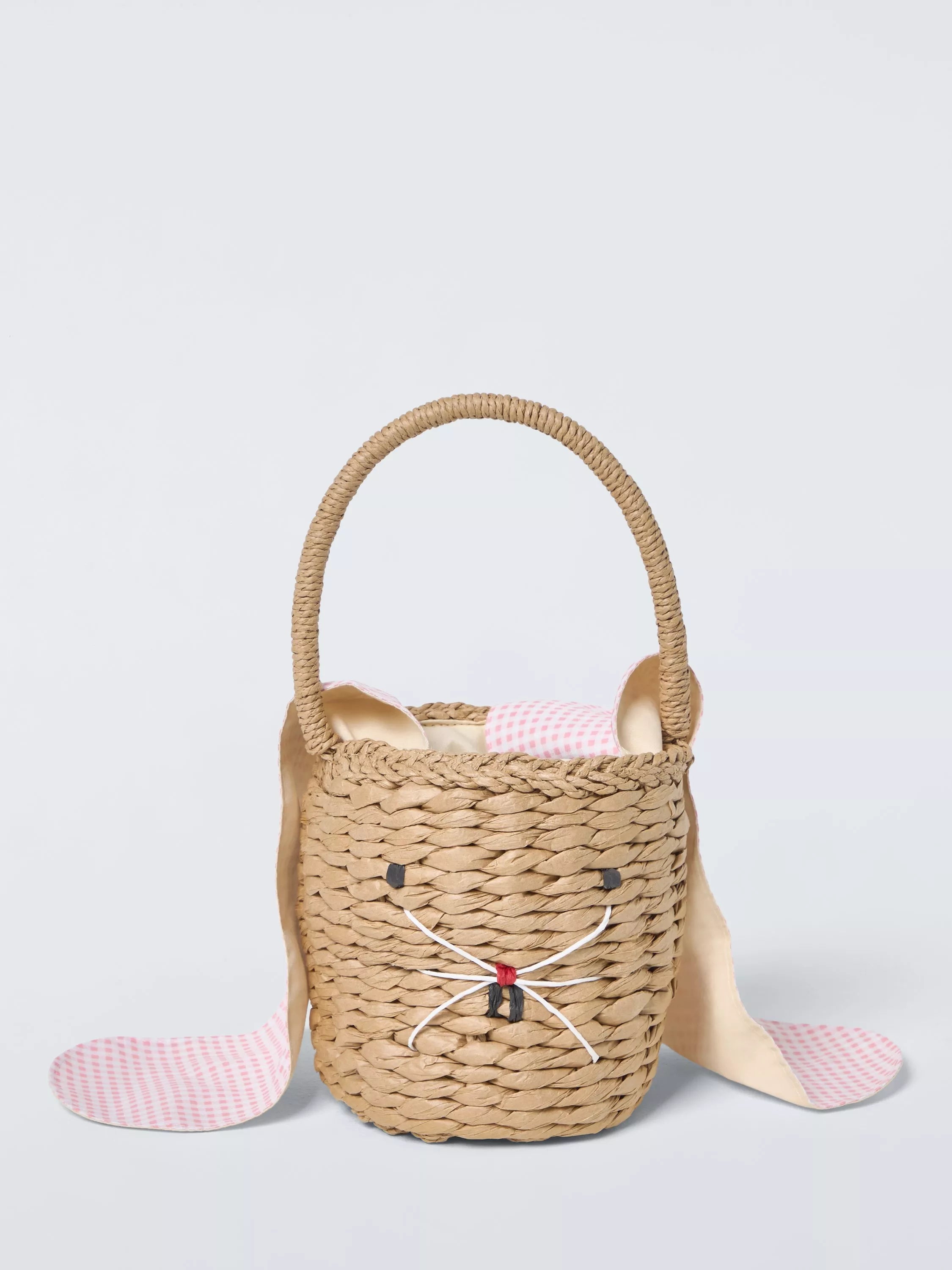 John Lewis woven bunny basket, UK version