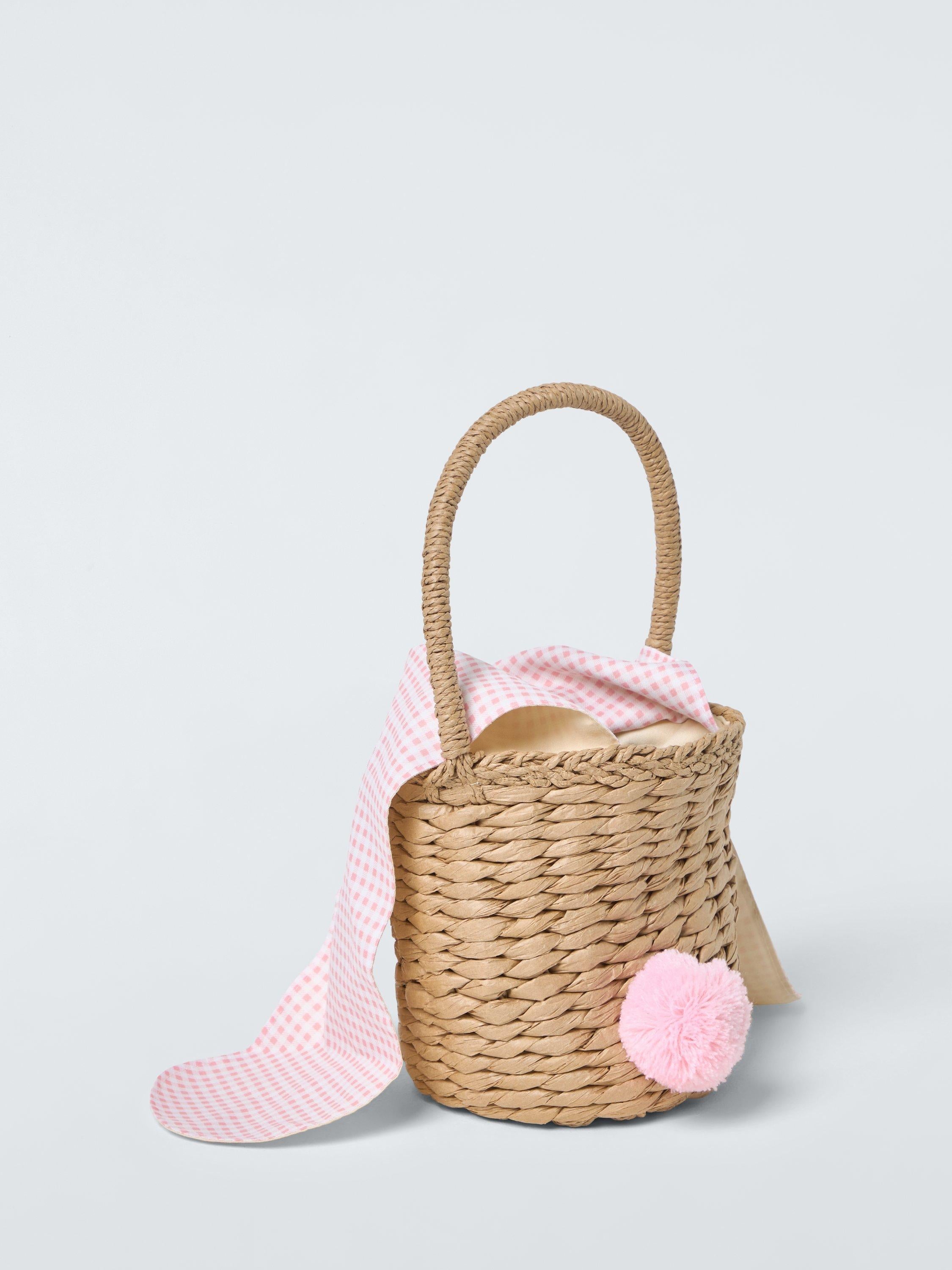 John Lewis woven bunny basket, UK version