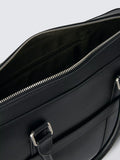 John Lewis Zurich Zipped Briefcase Black - British product