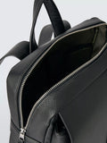 John Lewis Zurich zipped black backpack (British brand)