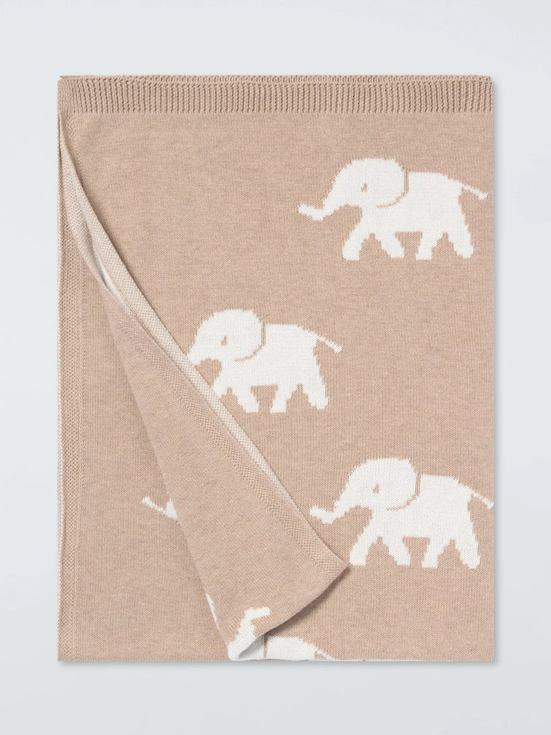 John Lewis elephant blanket 100x75cm, imported from the UK