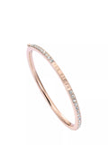 Ted Baker Claudia Narrow Crystal Hinged Bangle Bracelet