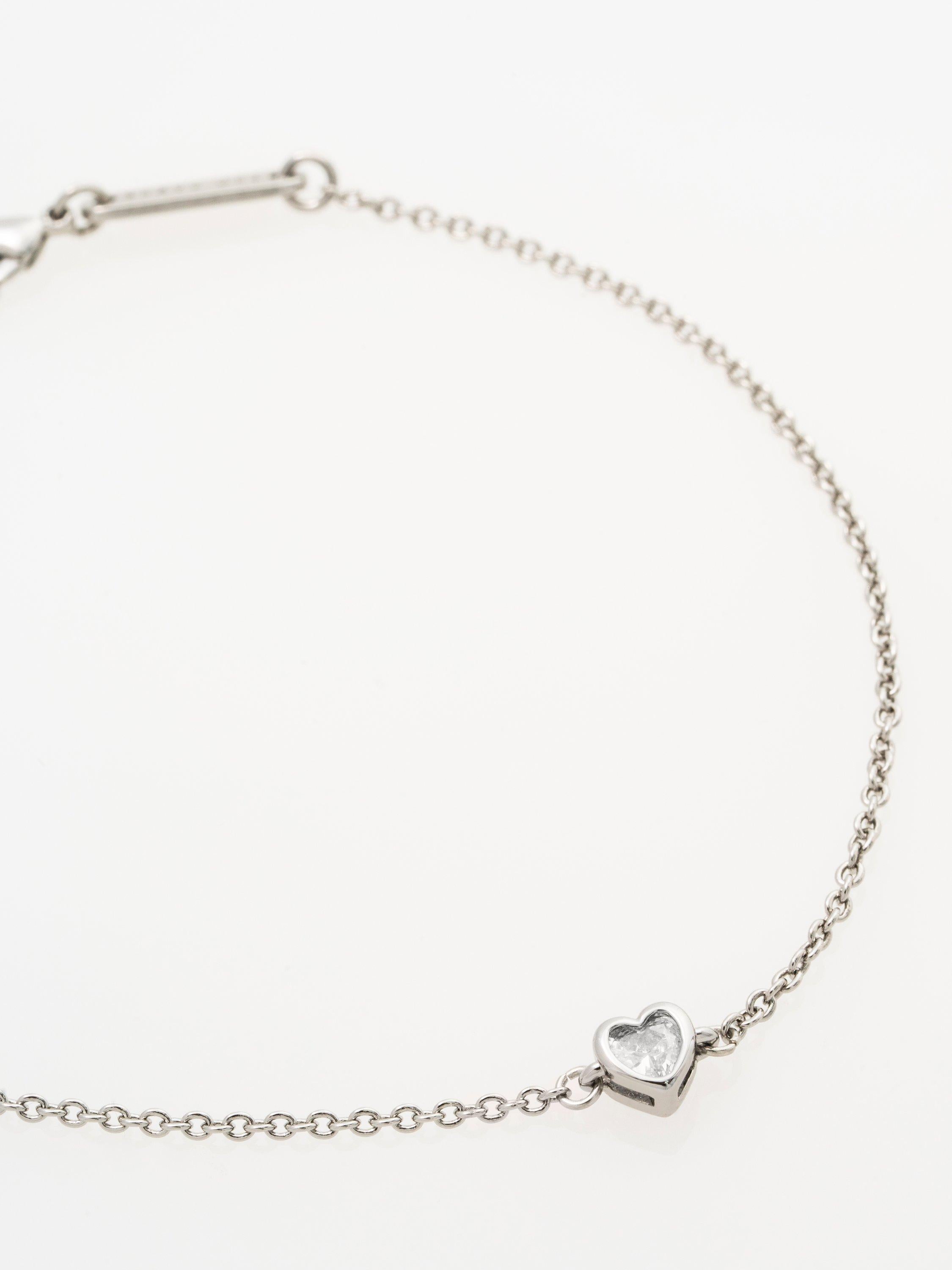 Ted Baker bracelet Halle mini crystal heart adjustable, UK version