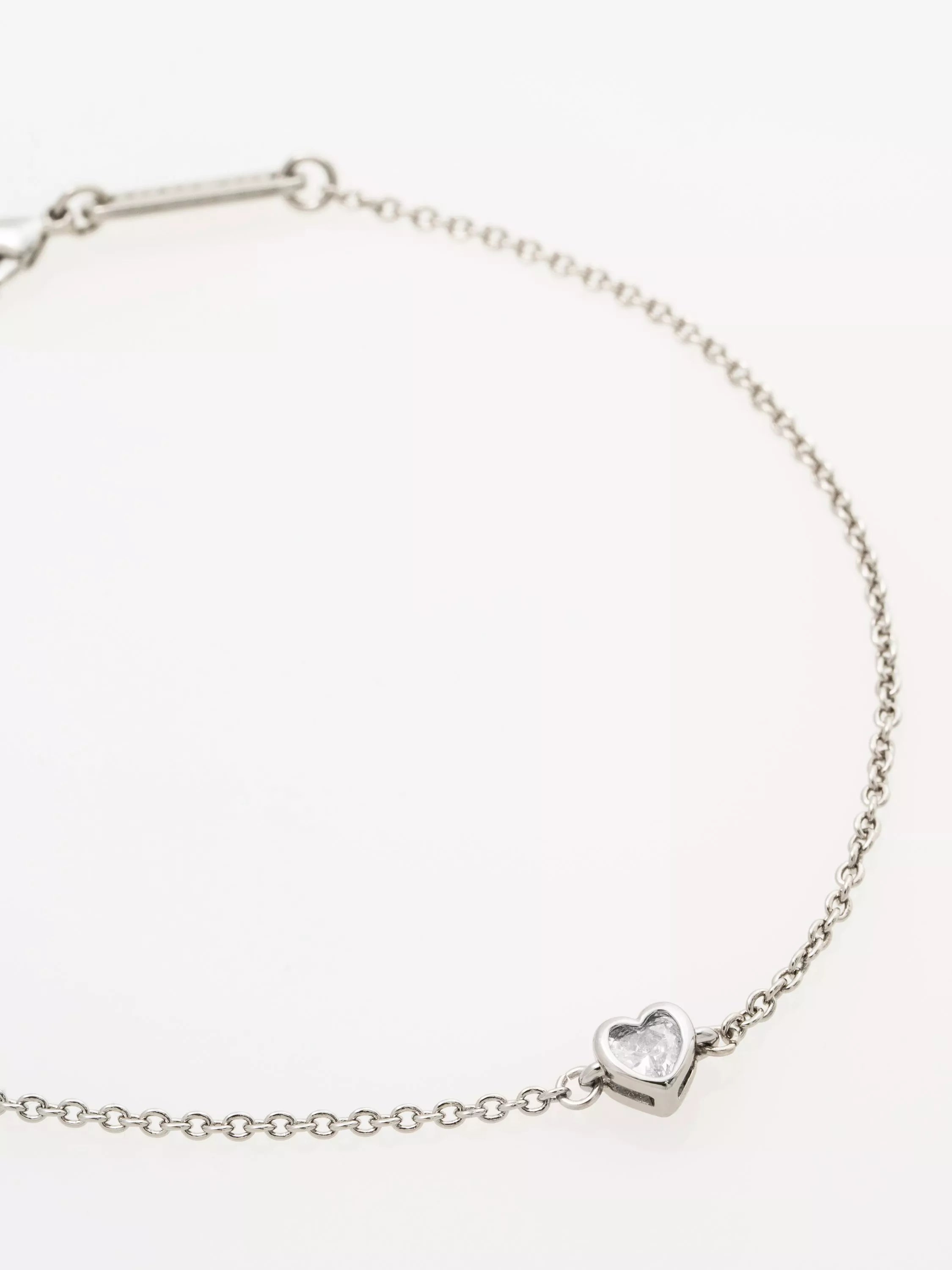 Ted Baker bracelet Halle mini crystal heart adjustable, UK version