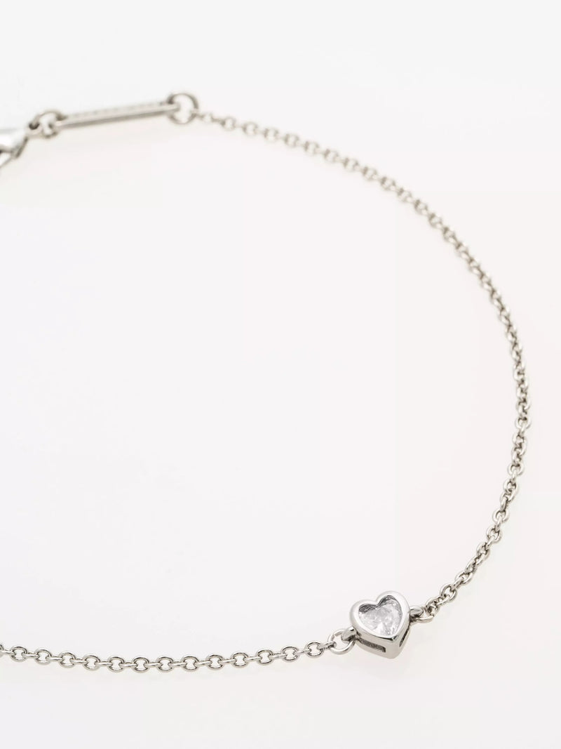 Ted Baker bracelet Halle mini crystal heart adjustable, UK version