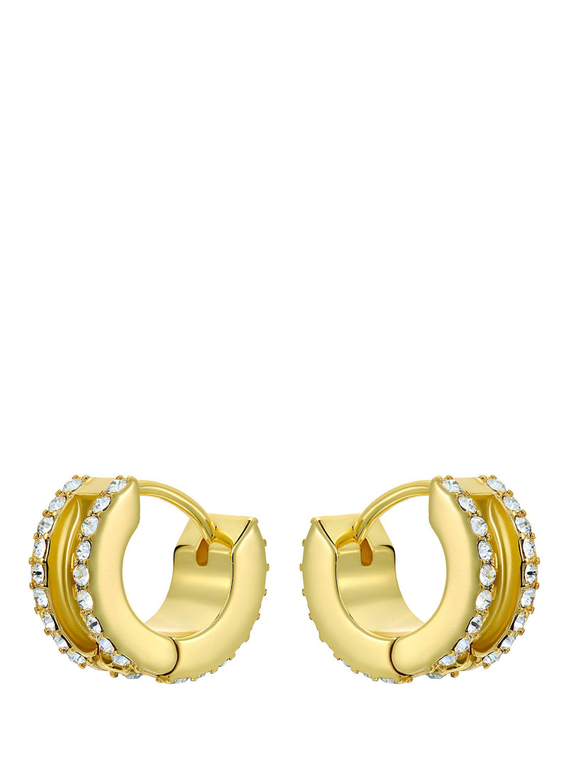 Ted Baker Rosy Crystal Roll Huggie Earrings, imported from the UK