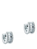 Ted Baker Rosy Crystal Roll Huggie Earrings