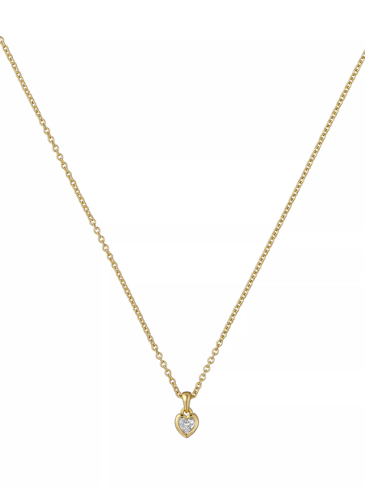 Ted Baker crystal heart pendant necklace Harlow mini - British product