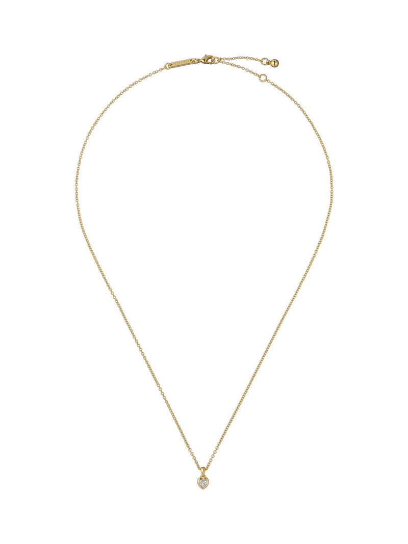 Ted Baker crystal heart pendant necklace Harlow mini - British product