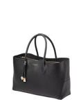 Aspinal of London leather tote bag black (British brand)