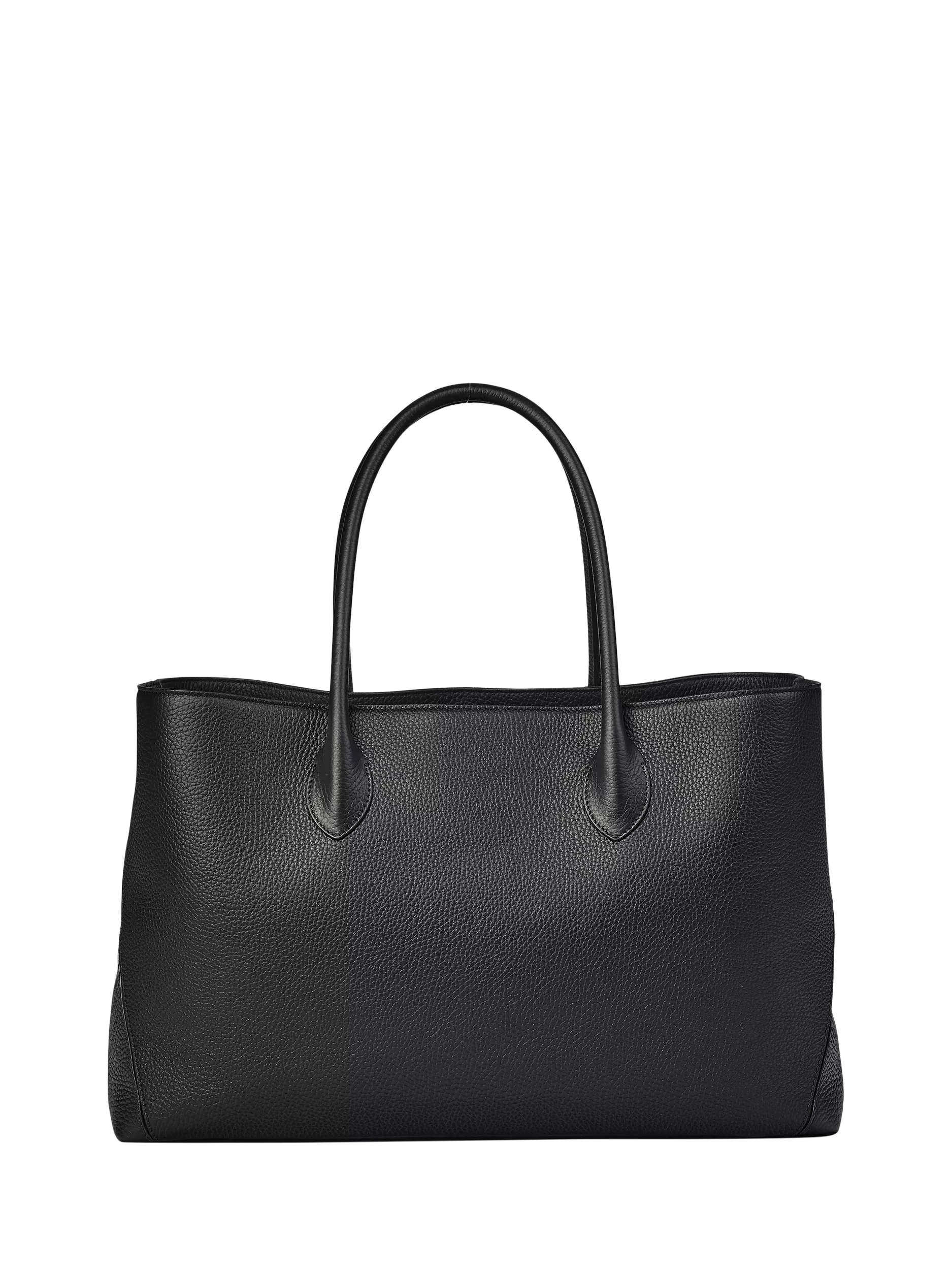 Aspinal of London leather tote bag black (British brand)