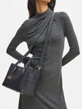 Aspinal of London woven leather midi tote bag (British brand)