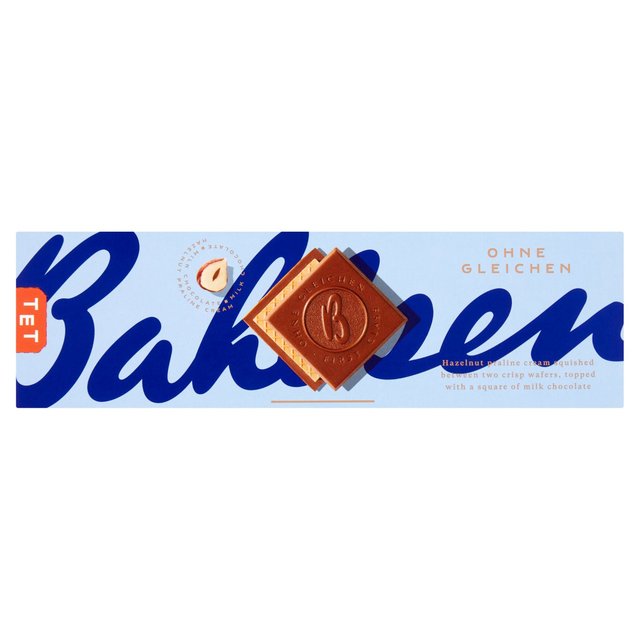 Bahlsen Ohne Gleichen Milk Chocolate Praline Wafer Biscuits   125g