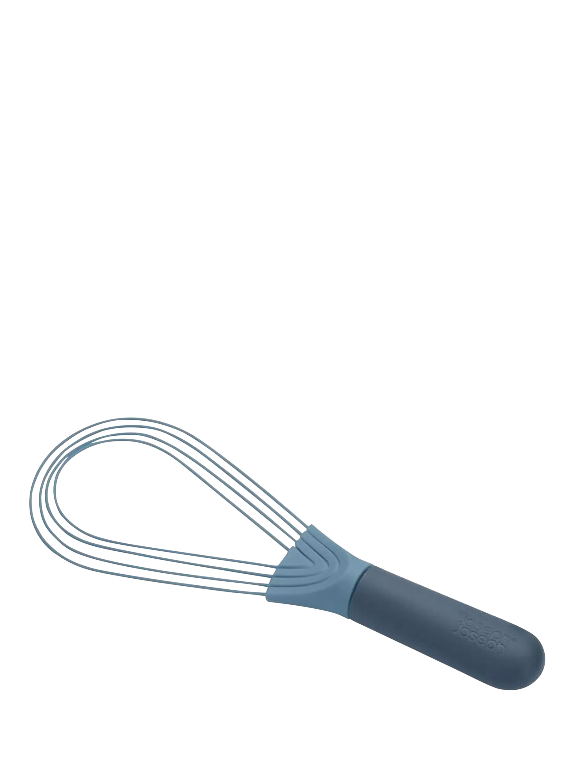 Joseph Joseph 2-in-1 silicone whisk in blue (British brand)