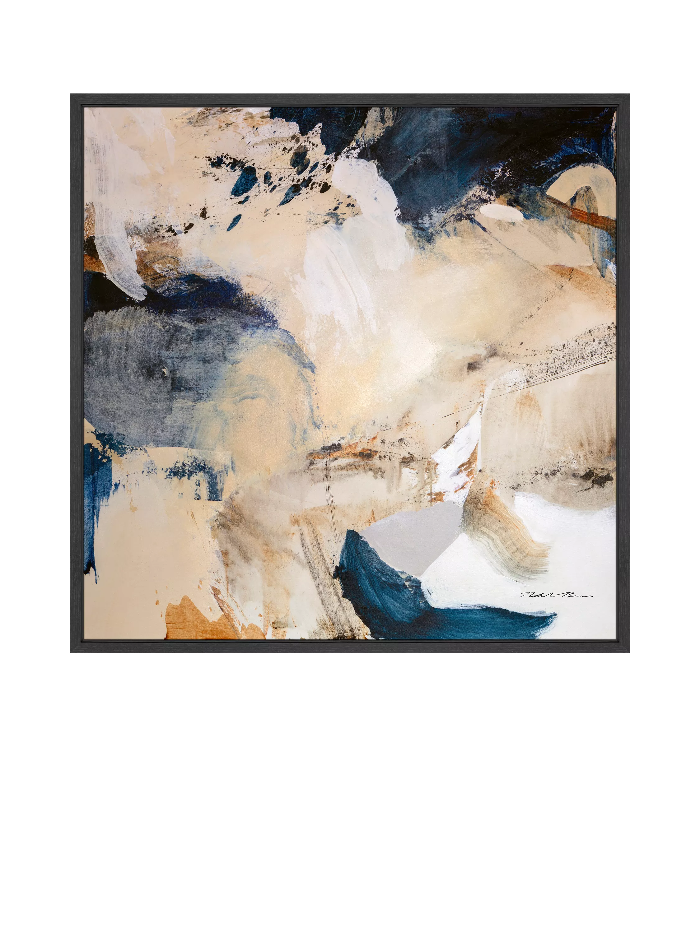 John Lewis Natasha Barnes Eternal Tide canvas print 106cm - British product