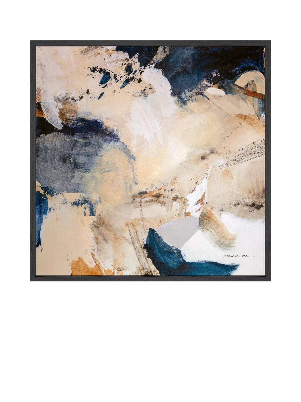 John Lewis Natasha Barnes Eternal Tide canvas print 106cm - British product