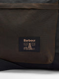 Barbour waxed cotton holdall Olive/Black, UK version